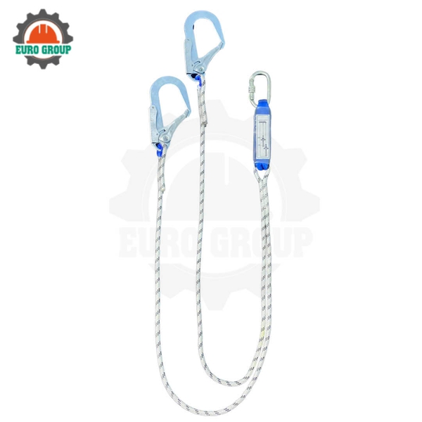 Dây đai toàn thân GB8 khóa bấm 2 móc dây thừng giảm xóc