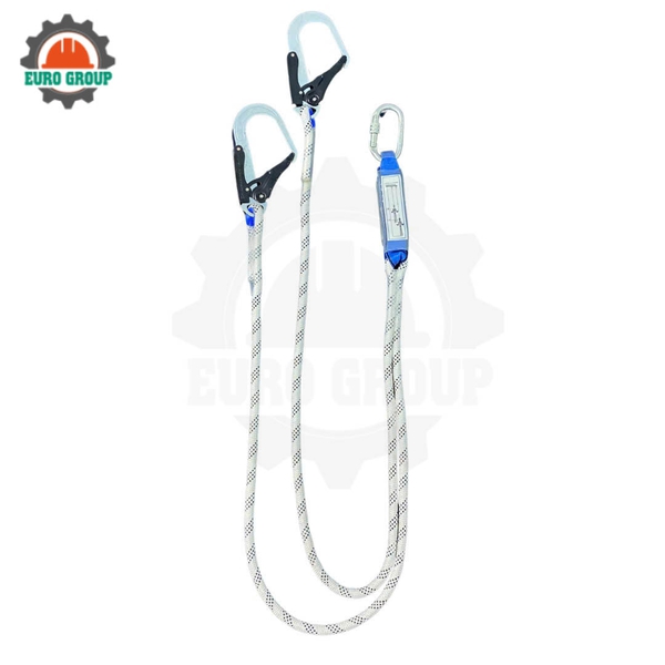 Dây đai toàn thân GB8 khóa bấm 2 móc dây thừng giảm xóc