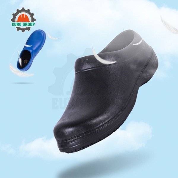 Giày Bảo Hộ Đầu Bếp HESTIA Siêu Nhẹ, Chống Trượt Tốt, Mang Êm Chân