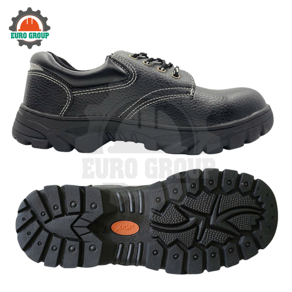 Giày bảo hộ lao động XP BH601-1 da thật có lót thép chống đâm xuyên