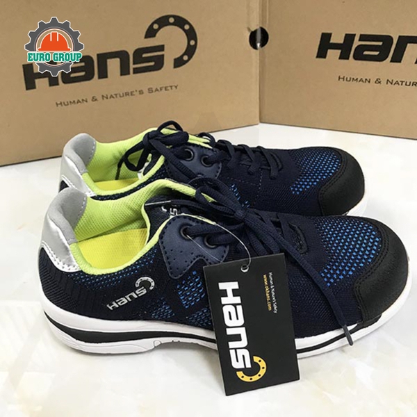 Giày Bảo Hộ Hans HS90-SF Siêu Nhẹ, Chống Trơn Trượt Và Thoáng Khí