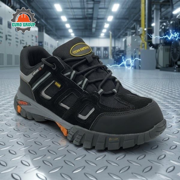 Giày Bảo Hộ Lao Động Titan Voltan S1P Cách Điện 6kV