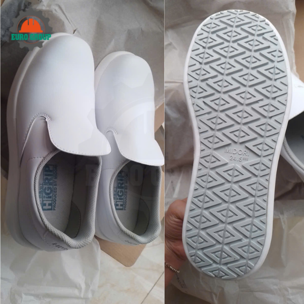 Giày Higrip NHF600 trắng chống trơn trượt