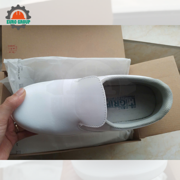 Giày Higrip NHF600 trắng chống trơn trượt