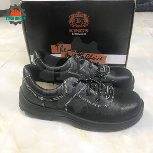 Giày bảo hộ Kings KR7000-R da cao cấp mũi thép 200J đế PU chống trơn trượt 