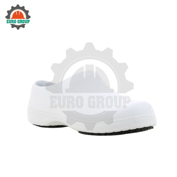Giày Safety Jogger Bestclog OB màu trắng chống trơn trượt chống thấm nước