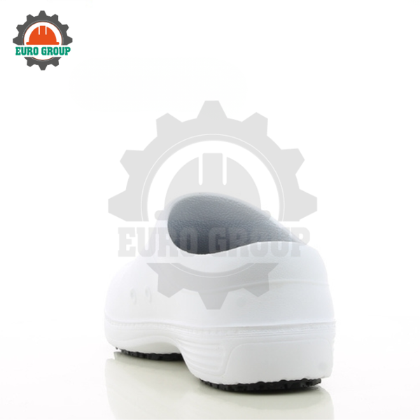 Giày Safety Jogger Bestclog OB màu trắng chống trơn trượt chống thấm nước