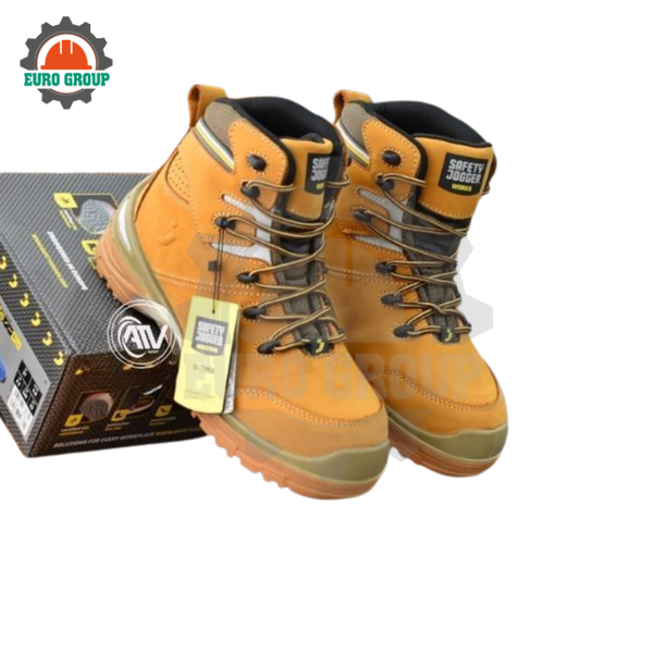 Giày bảo hộ Safety Jogger Ultima S3S Cổ Cao, Chống Đinh, Chịu Nhiệt 300°C