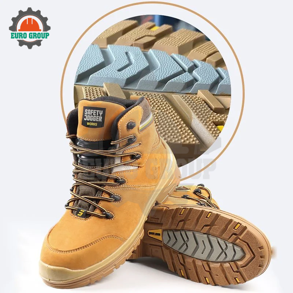 Giày bảo hộ Safety Jogger Ultima S3S Cổ Cao, Chống Đinh, Chịu Nhiệt 300°C