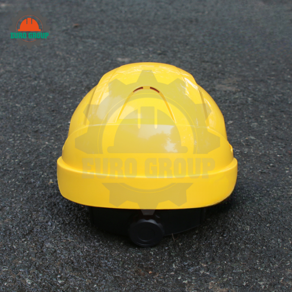 Nón Bảo Hộ Safetyman GM16V Màu Trắng, Nhựa ABS, Khóa Vặn