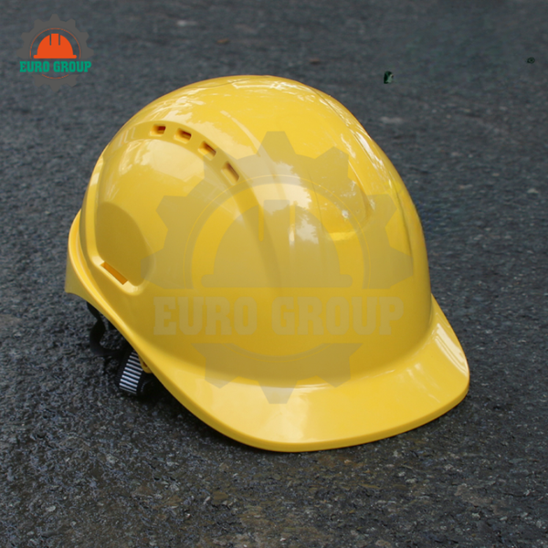 Nón Bảo Hộ Safetyman GM16V Màu Trắng, Nhựa ABS, Khóa Vặn