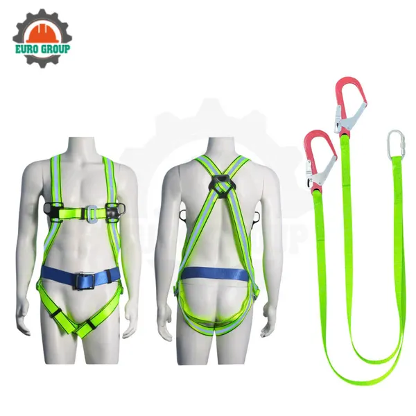 Dây đai toàn thân GV2 khóa vuông 2 móc dây bẹ