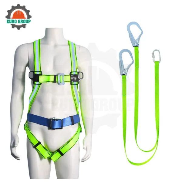 Dây đai toàn thân GV2 khóa vuông 2 móc dây bẹ