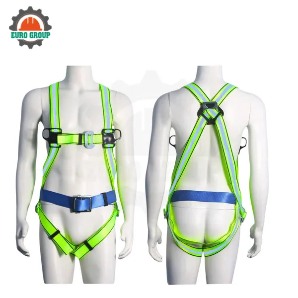 Dây đai toàn thân GV6 khóa vuông 2 móc dây thừng