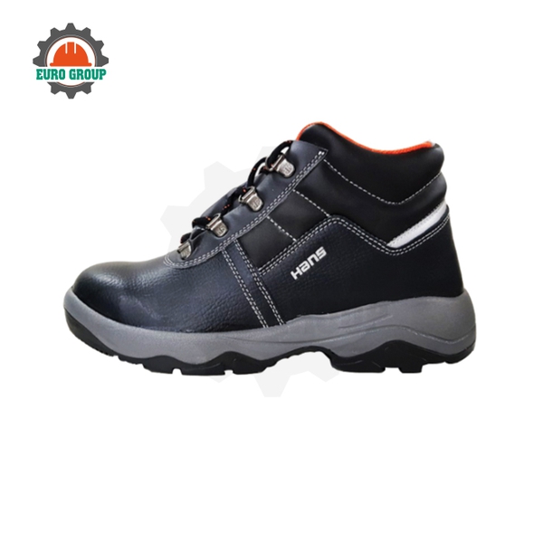 Giày Bảo Hộ Hans HS-55 Chống Đinh Kevlar, Chống Trượt, Cao Cổ Bảo Vệ Tốt