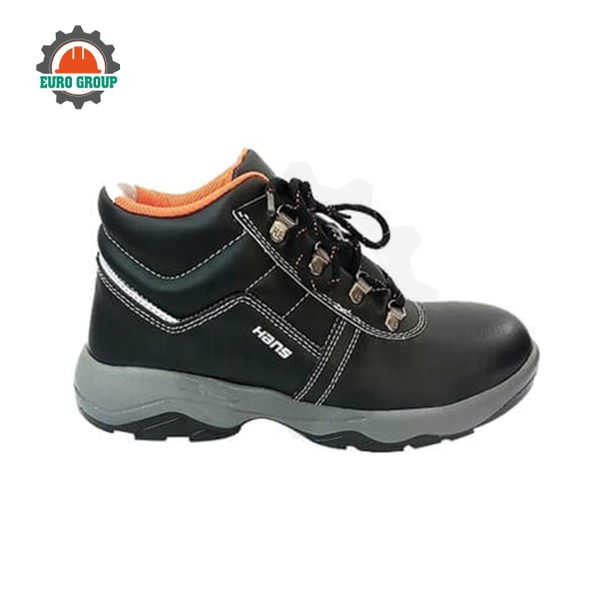 Giày Bảo Hộ Hans HS-55 Chống Đinh Kevlar, Chống Trượt, Cao Cổ Bảo Vệ Tốt