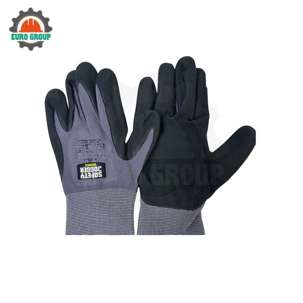 Găng Tay Jogger AllFlex Phủ PU Nitrile Chống Trơn Trượt Linh Hoạt