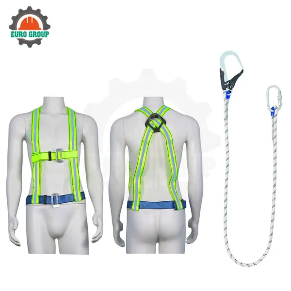 Dây đai bán thân K5 khóa nẹp 1 móc sắt dây thừng