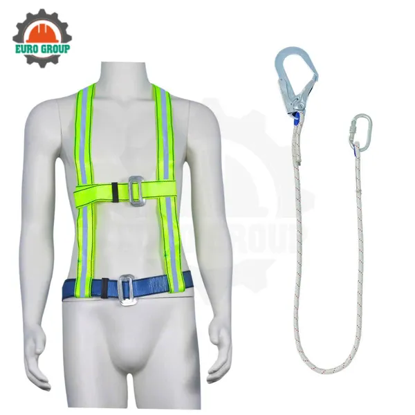 Dây đai bán thân K5 khóa nẹp 1 móc sắt dây thừng