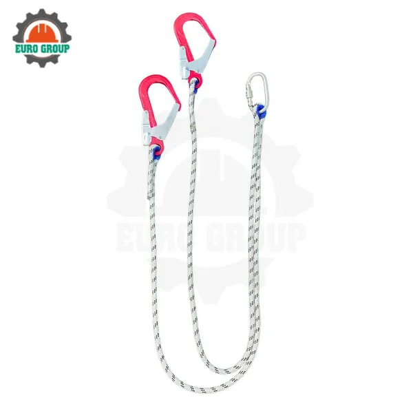 Dây đai bán thân K6 khóa nẹp 2 móc dây thừng