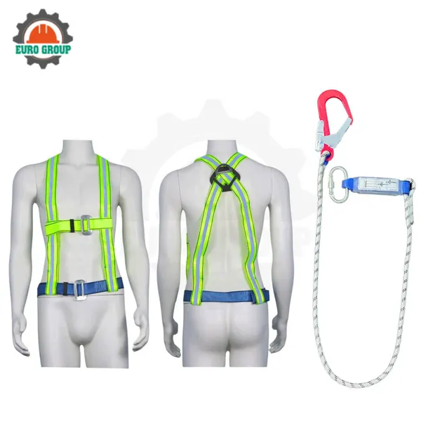 Dây đai bán thân K7 khóa nẹp 1 móc dây thừng giảm xóc