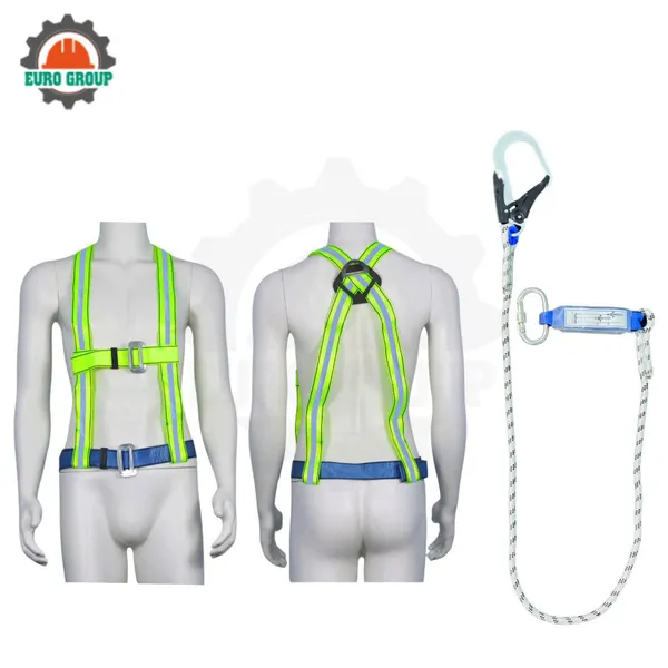 Dây đai bán thân K7 khóa nẹp 1 móc dây thừng giảm xóc