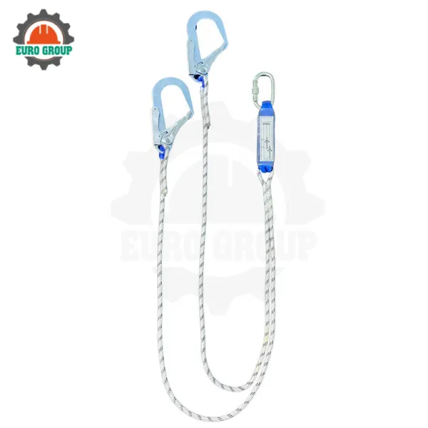 Dây đai bán thân K8 khóa nẹp 2 móc dây thừng giảm xóc