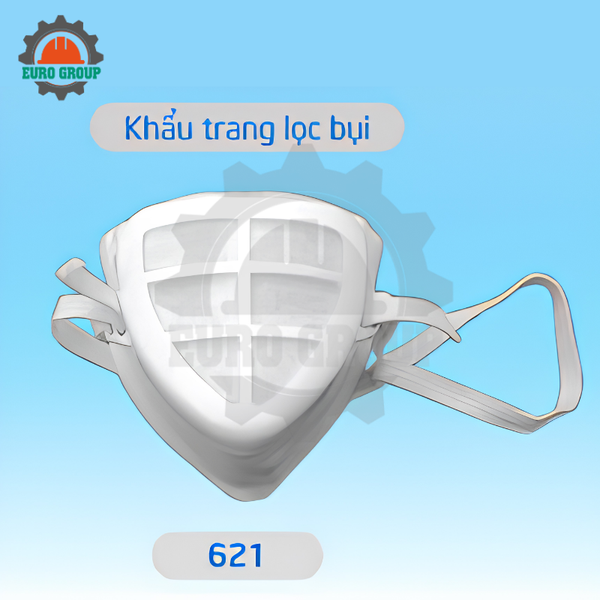 Khẩu Trang Lọc Bụi 621 Than Hoạt Tính Vải Không Dệt