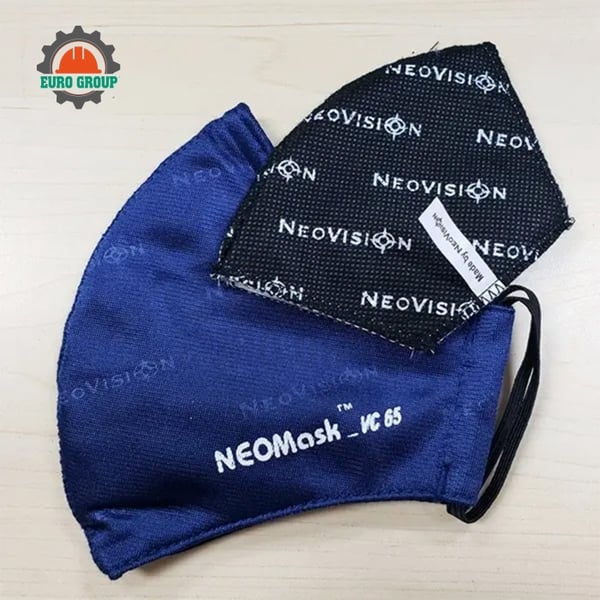 Khẩu Trang Than Hoạt Tính Cao Cấp NeoMask VC65 Lọc Bụi Mịn PM2.5 Và Vi Khuẩn Hiệu Quả