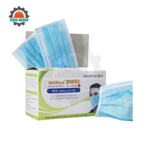 Khẩu Trang Y Tế 3 Lớp Neomask DM03-NW Lọc Bụi Mịn, Ngăn Vi Khuẩn Hiệu Quả  Meta description: