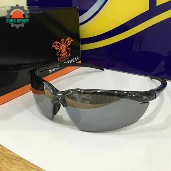 Kính Bảo Hộ Kingwear KY714 Chống Tia UV Phủ Bóng, Chống Va Đập
