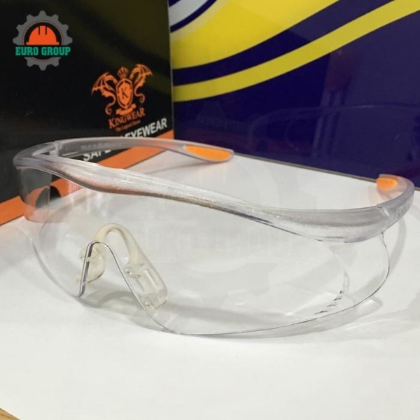 Kính Bảo Hộ Kingwear KY1151 Chống Tia UV Siêu Nhẹ, Chống Trầy Xước