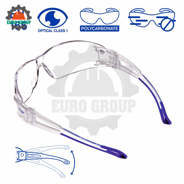 Kính An Toàn Draeger X-pect 8330 Chống Tia UV 99,9%, Chống Trầy Xước, Chống Sương Mù