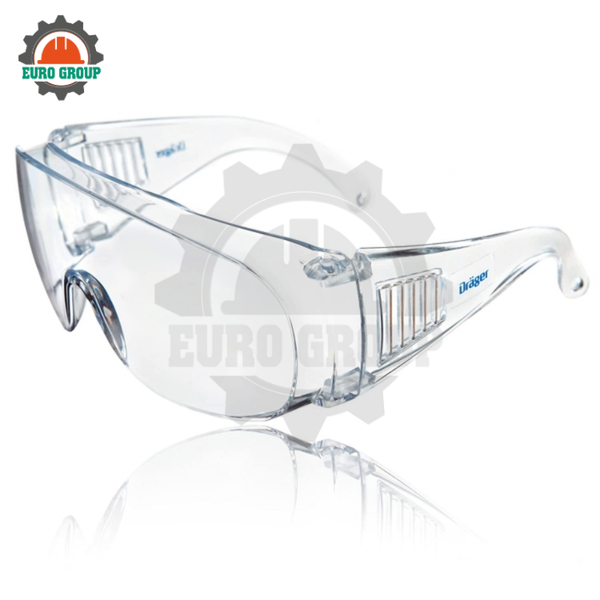 Kính Bảo Hộ Draeger X-pect 8110 Chống Giọt Bắn, Chống Tia UV, Polycarbonate Bền Nhẹ