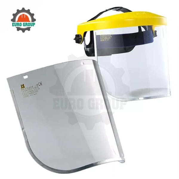 Kính Che Mặt Màu Trắng Blue Eagle K25 Chống Va Đập, Chống Hơi Sương, Tầm Nhìn Rõ Ràng