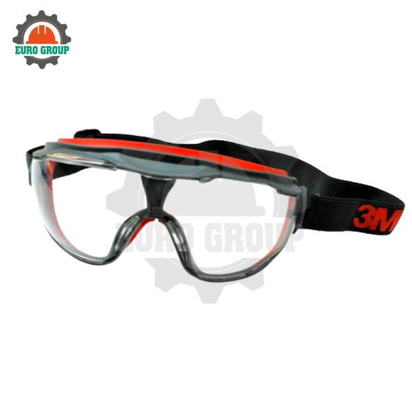 Kính chống hóa chất 3M Goggle Gear GG501SGAF tròng trong phủ chống đọng sương Scotchgard