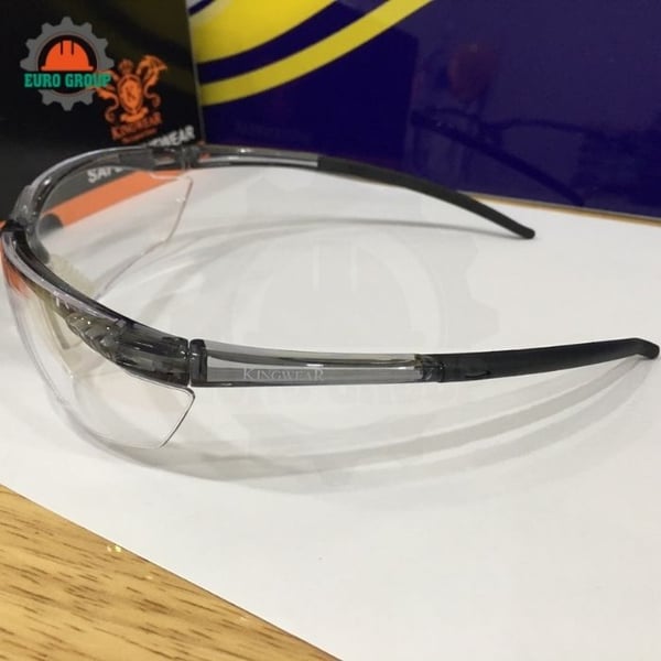 Kính Bảo Hộ Kingwear KY711 Chống Tia UV Chống Va Đập, Chống Trầy Xước