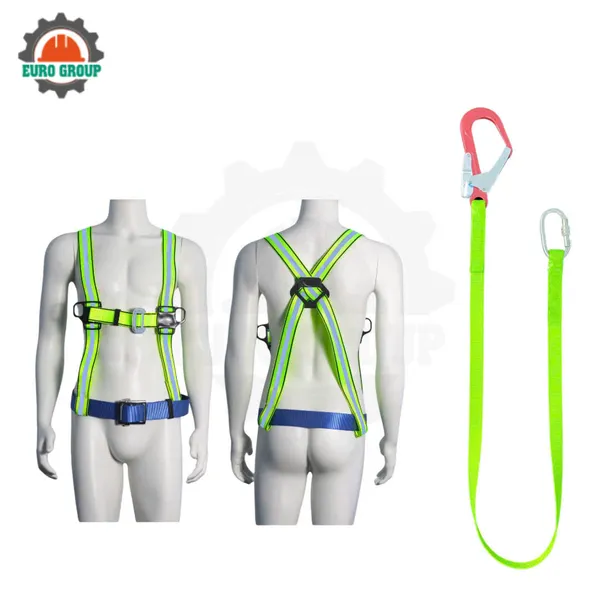 Dây đai bán thân KV1 1 móc dây bẹ khóa vuông