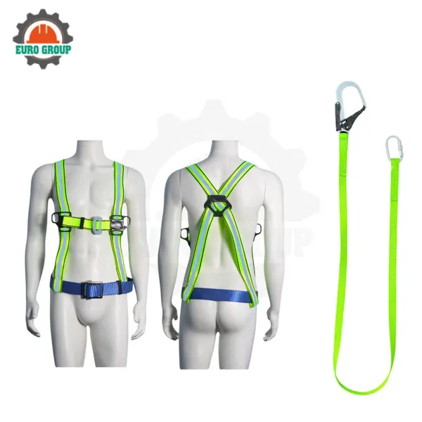 Dây đai bán thân KV1 1 móc dây bẹ khóa vuông