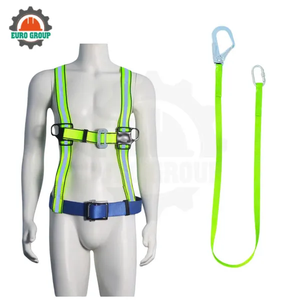 Dây đai bán thân KV1 1 móc dây bẹ khóa vuông