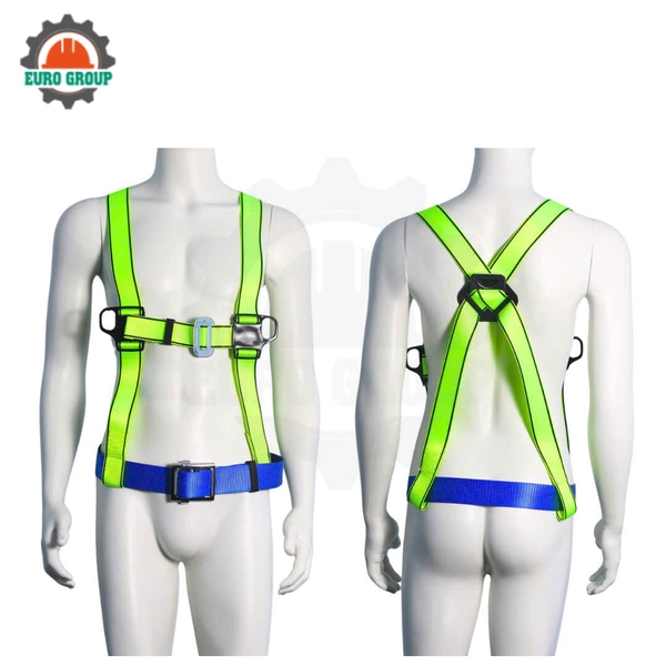 Dây đai bán thân KV3 khóa vuông 1 móc sắt dây bẹ giảm xóc