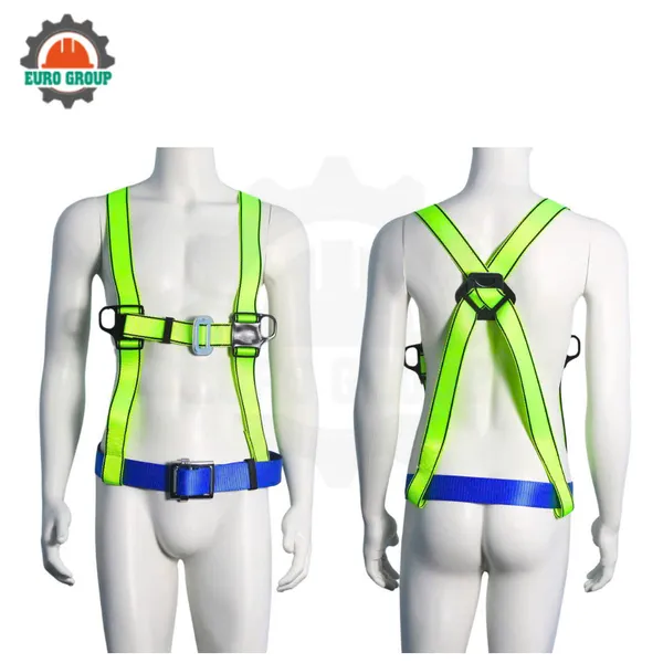 Dây đai bán thân KV4 khóa vuông 2 móc dây bẹ giảm xóc