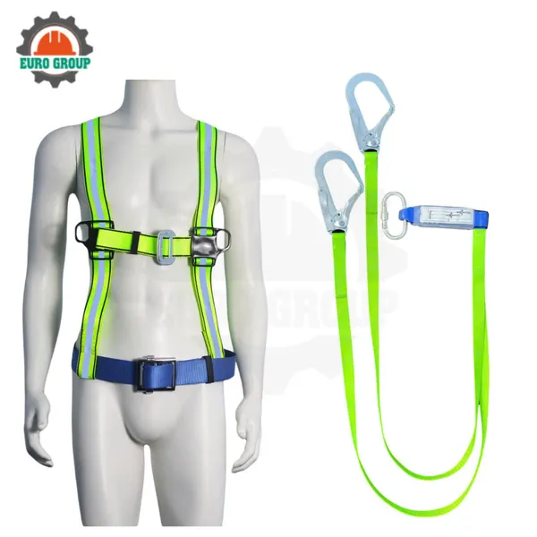 Dây đai bán thân KV4 khóa vuông 2 móc dây bẹ giảm xóc