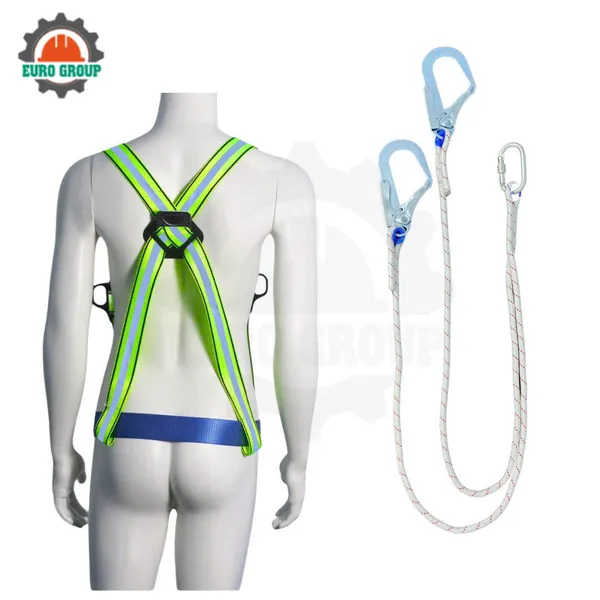 Dây đai bán thân KV6 2 móc sắt dây thừng