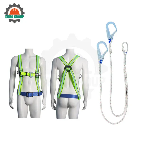 Dây đai bán thân KV6 2 móc sắt dây thừng