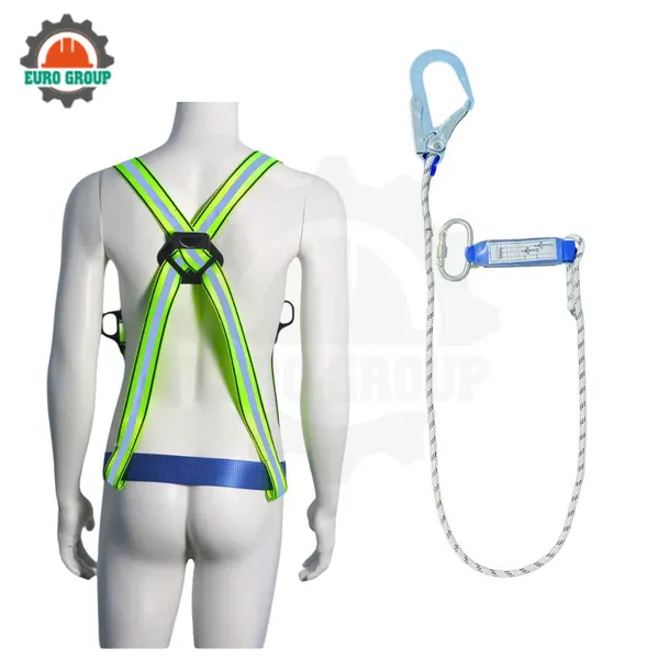 Dây đai bán thân KV7 1 móc sắt dây thừng giảm xóc