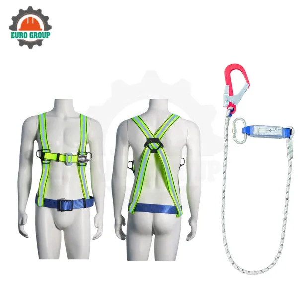 Dây đai bán thân KV7 1 móc sắt dây thừng giảm xóc