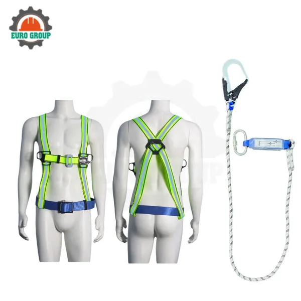 Dây đai bán thân KV7 1 móc sắt dây thừng giảm xóc