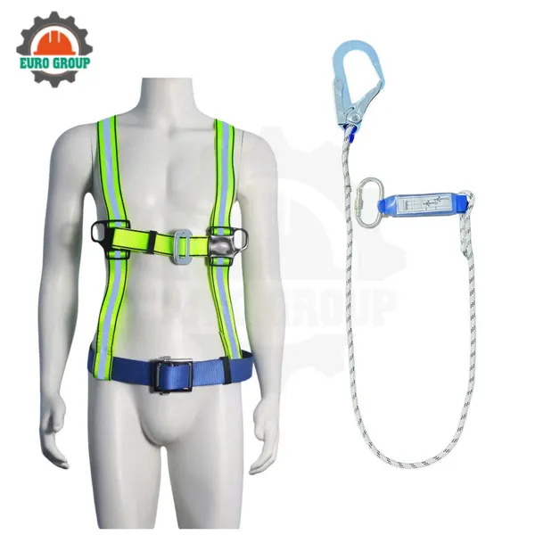 Dây đai bán thân KV7 1 móc sắt dây thừng giảm xóc