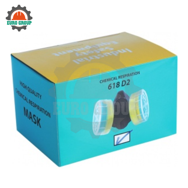 Mặt Nạ Lọc Độc 2 Lọc D 618D2 Than Hoạt Tính